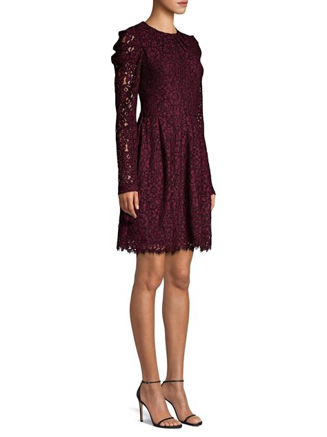 michael kors lavender lace dress|Michael Kors Lace Dresses .